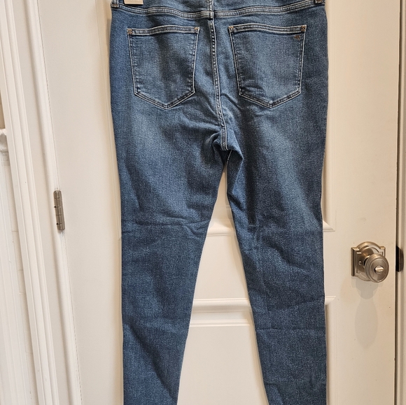 NWT Madewell Women's 10" High Rise‎ Skinny Jeans with Tencel Size 32 - Picture 5 of 8